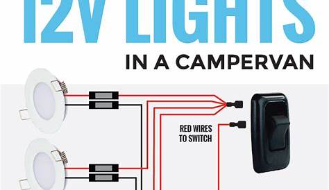 Wiring Led Lights To A 12v Battery Diagram