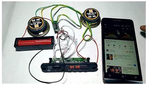 bluetooth speaker wiring diagram