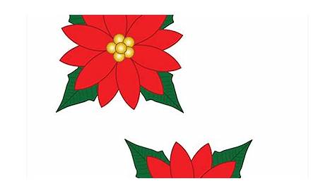 Poinsettia Pattern | Free Printable Templates & Coloring Pages