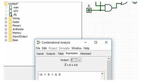 boolean expression to circuit diagram converter