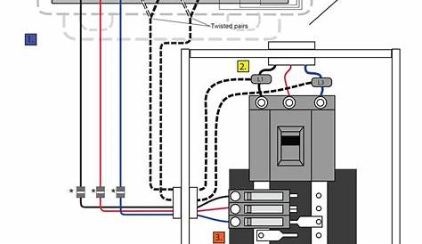 3 phase meter base wiring diagram