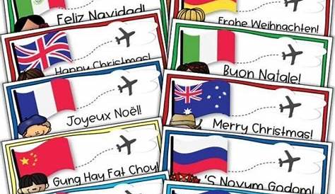 holidays around the world free printables