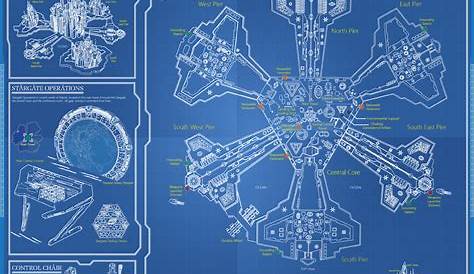 Stargate Atlantis City Map - Cities And Towns Map