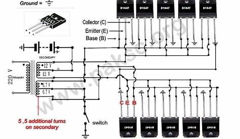 1kw inverter circuit diagram