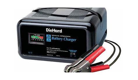 Diehard Manual Battery Charger 10 A - Aftermarket Garage