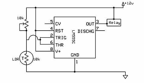 dark activated switch circuit diagram