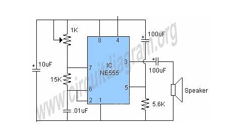 simple buzzer circuit diagram