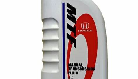 GENUINE Honda Manual Transmission Fluid 1L MTF | Shopee Philippines
