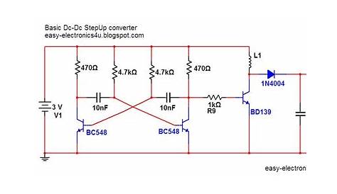 dc dc step up converter schematic