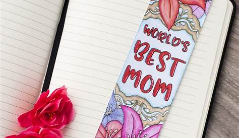 Mother's Day Coloring Bookmarks | 12 Pack - Sarah Renae Clark