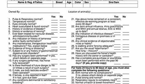 Foy Insurance Veterinary Certificate Of Examination 2012-2021 - Fill