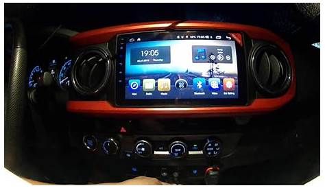 Tacoma TRD Sport 4x4 IYING Android Auto Apple Carplay Head Unit - YouTube