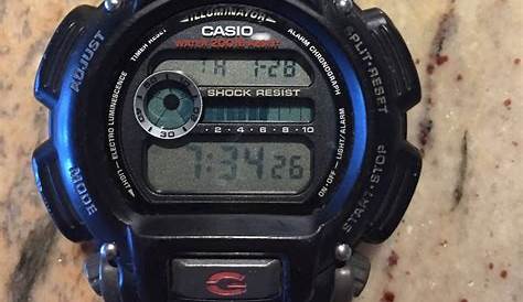 casio g shock dw9052 battery replacement