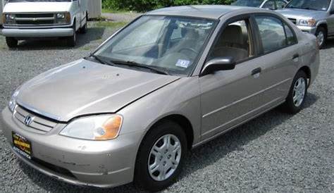 2001 Honda civic lx sedan specs