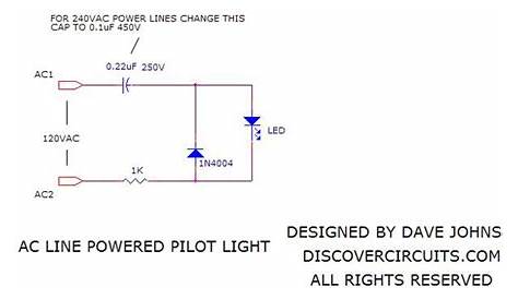 220v Ac Led Light Circuit Diagram