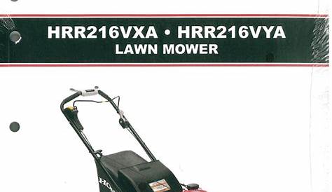 Honda HRR216VXA HRR216VYA Service Manual