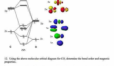 Solved Molecular Orbitals for Heteronuclear Diatomic | Chegg.com
