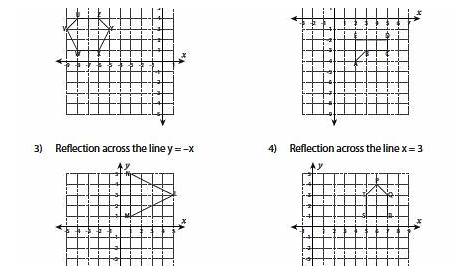 reflection geometry worksheets
