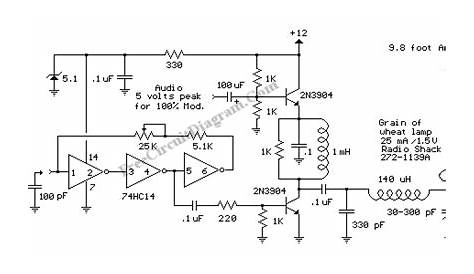 Small AM Transmitter Circuit: Using Logic Gates! – Electronic Circuit