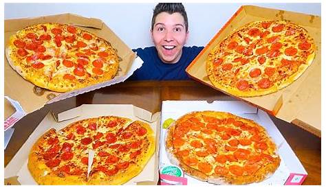 Pizza Hut vs. Domino's vs. Papa John's vs. Little Caesars • PIZZA TASTE