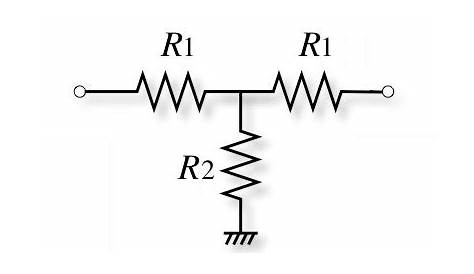 rf attenuator circuit diagram