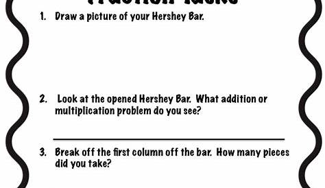 hershey fraction worksheet