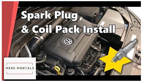 Installing Spark Plugs and Coil Packs on a VW Jetta - YouTube