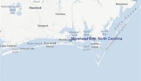 Morehead City, North Carolina Tide Station Location Guide