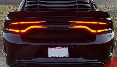 Charger Tail Light Overlay Kit | Precut Vinyl Decals | Fits Dodge Char