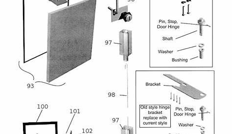 True repair parts for Food Prep Table