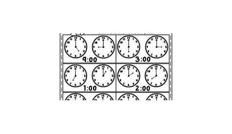 money and time worksheet
