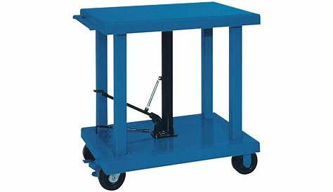 Wesco Manual Hydraulic Lift Table — 6,000-Lb. Capacity, Model# 260069