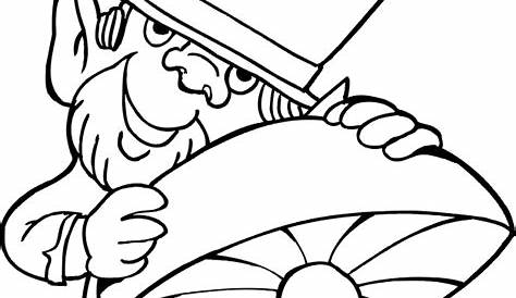 st patrick printable coloring pages