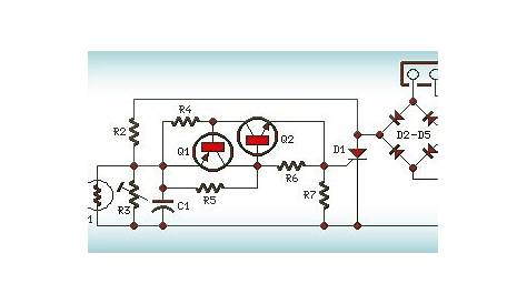 230V Automatic Night Lamp | Electronic Schematic Diagram