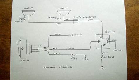 Fog Light Wiring Diagram Simple - All Wiring Diagram - Foglight Wiring