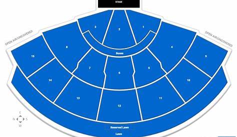 xfinity center mansfield seating chart with seat numbers