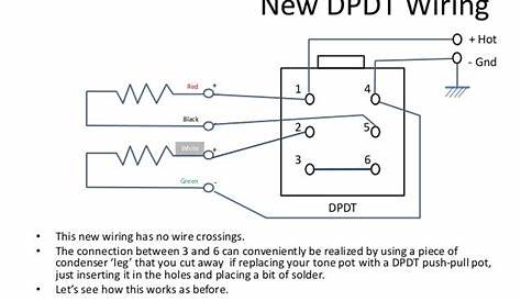Series / Parallel wiring diagram for 4-conductor Humbucker Pickups