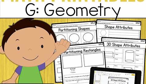 geometry worksheet for 2nd graders