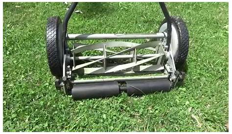 Great States 16 Inch Manual Reel Mower Review - YouTube