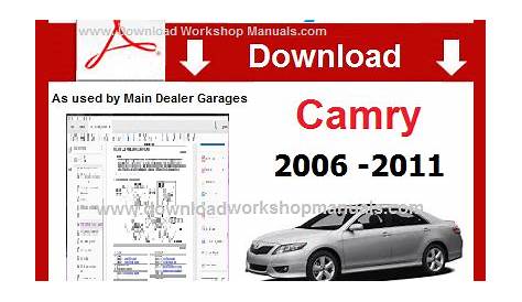 Toyota Camry Workshop Repair Manual Download