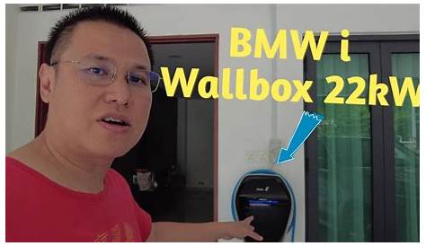 Installed Type 2 BMW i WallBox Plus (22kw) to my Home - YouTube