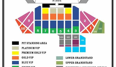 we fest seating chart