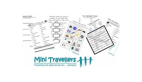 Best free travel printables for kids • FlipFlopGlobetrotters.com