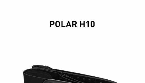 Bedienungsanleitung Polar H10 (Deutsch - 8 Seiten)