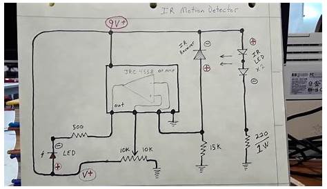 ir proximity sensor circuit diagram