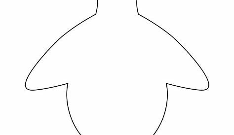 Penguin Template, Coloring Pages, Clipart Pictures and Crafts