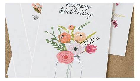 Floral Printable Birthday Gift Tags - Live Laugh Rowe