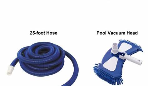 Mainstays 2pc Pool Cleaning Kit Include 25FT Hose and Vacuum HeadのeBay