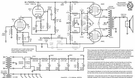 tubes guitar amp schematic