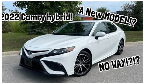 BREAKING NEWS! A new 2022 Toyota Camry hybrid model is coming!! - YouTube